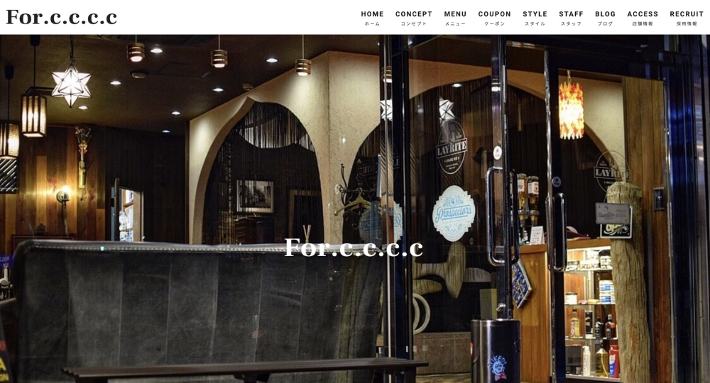 川口のメンズ美容室 For.c.c.c.c 東川口