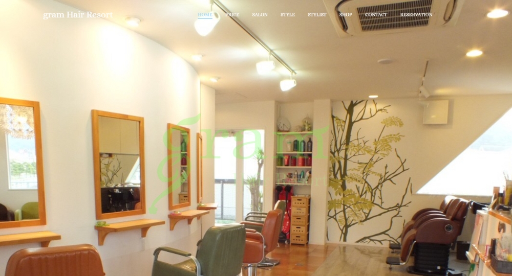愛媛のメンズ美容室gram Hair Resort