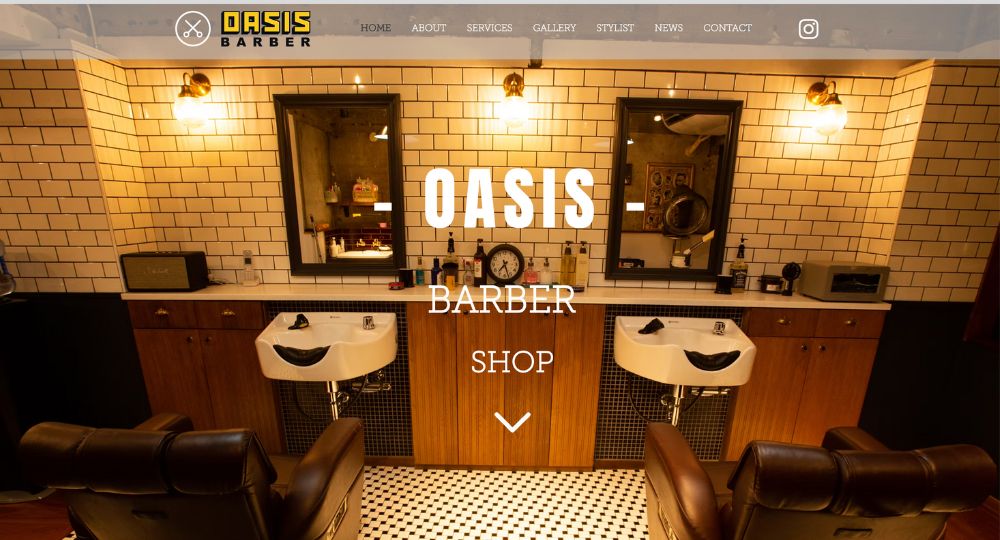 新宿のメンズ美容室OASIS BARBER SHOP
