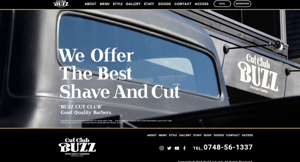 滋賀のメンズ美容室BUZZ cut club